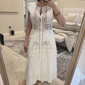 LoveShackFancy midi dress